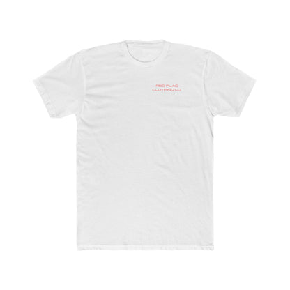 Red Flag Statement Tee - White Edition