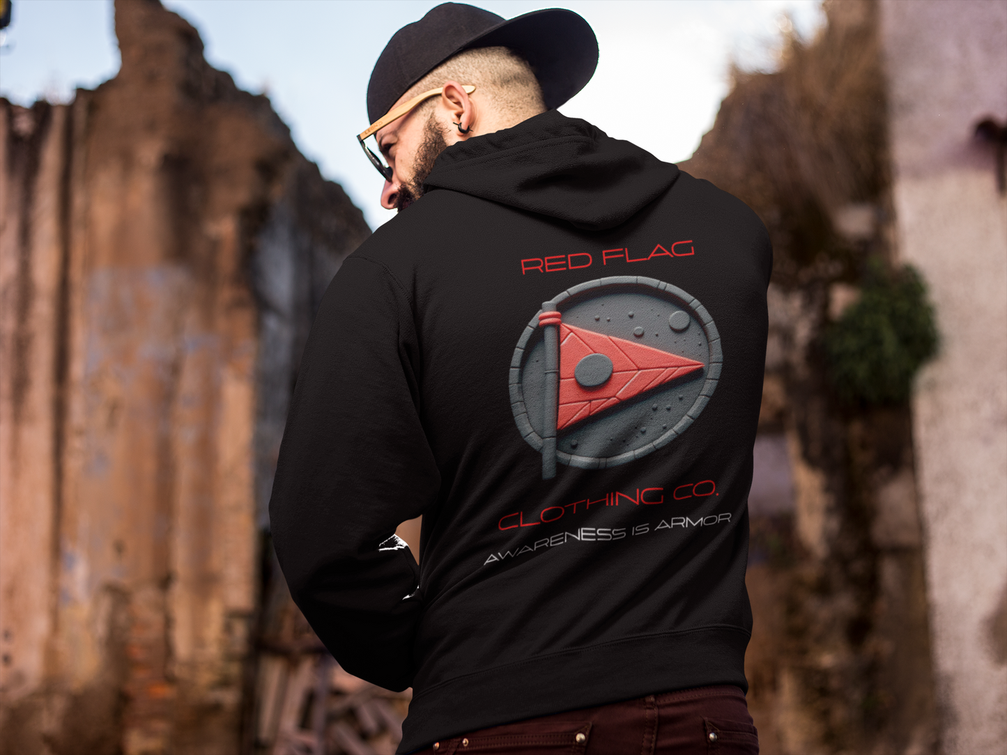 Red Flag Statement Hoodie