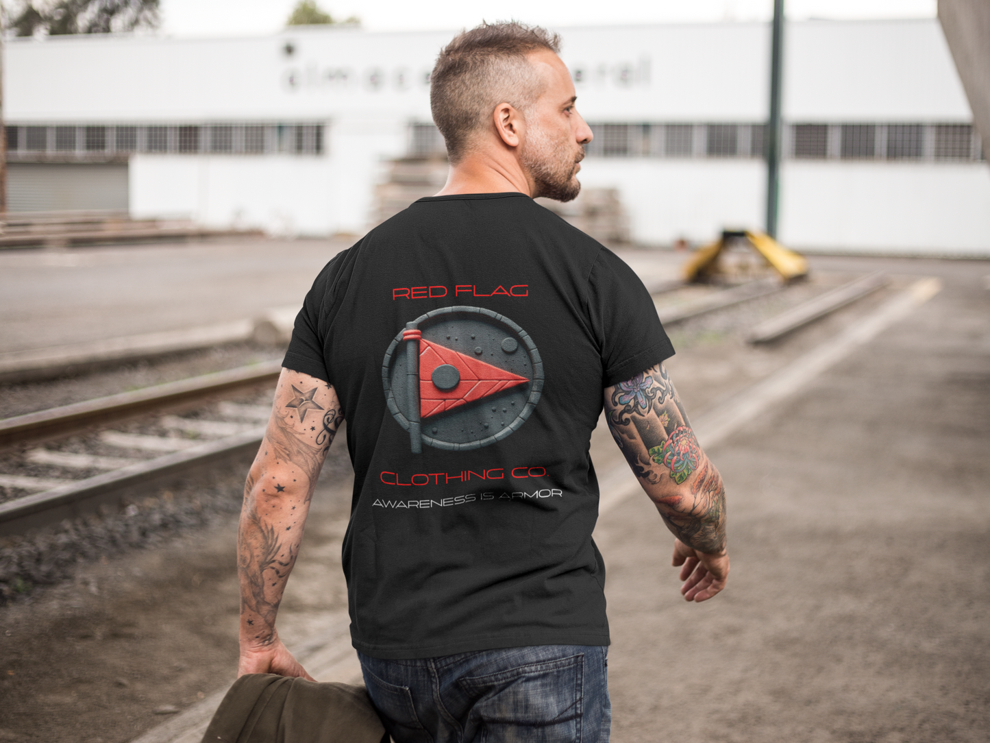 Red Flag Statement Tee